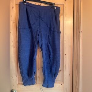 FREE PEOPLE HAREM COTTON PANTS SZ LG